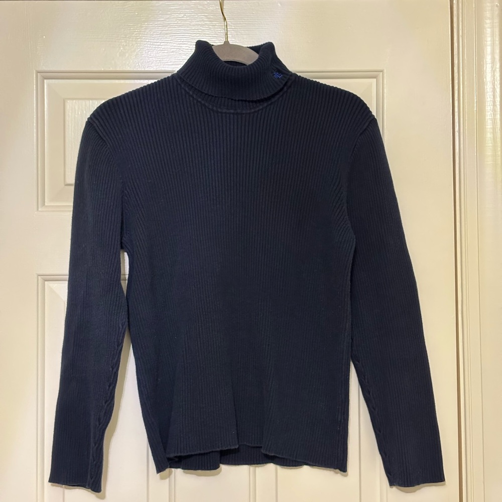 Lauren Ralph Lauren Navy Turtleneck Sweater